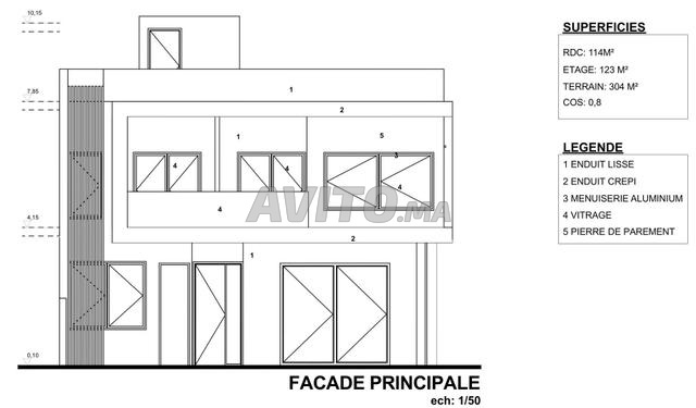 Villa Semi-Finie à Vendre – Résidence Sécurisée
