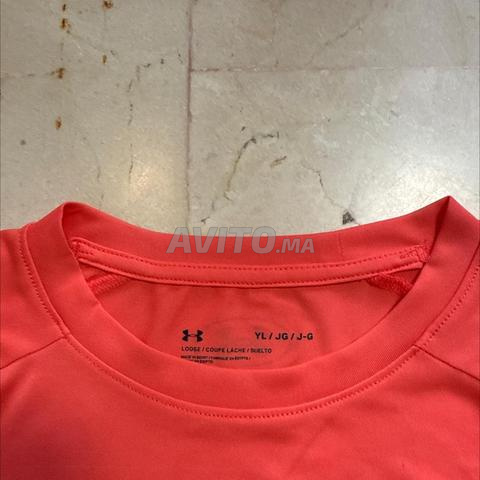 🔥 T-shirt Under Armour Orange Neuf (Sport) - 2