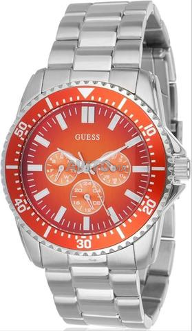 GUESS • W10245G2 Focus Multifonction Acier Orange - 2