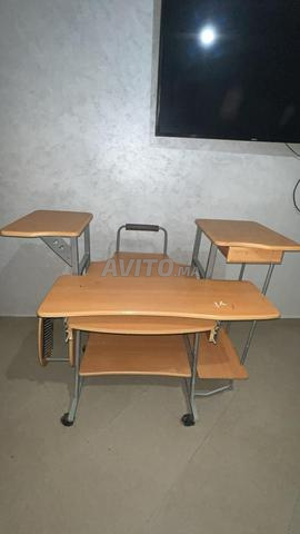 🖥️ Bureau informatique mobile en bon état - 2