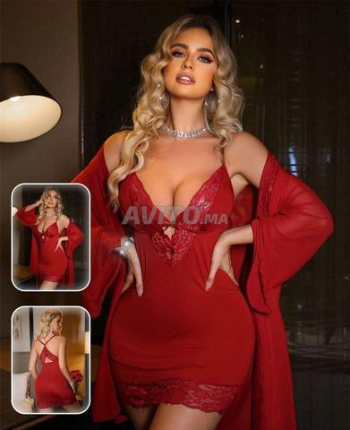 Chemise Donwy avec peignoir - 2