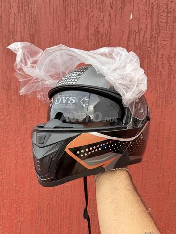 Casques moto modulables double visière - 2