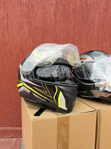 Casques moto modulables double visière