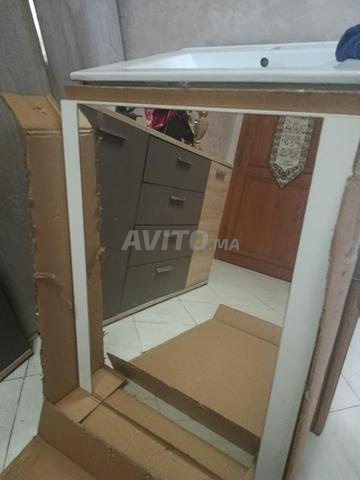 Lavabo pour meuble L60/l47, miroir offert - 2