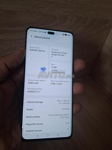Honor 200 Pro 5G 512/12 - 2