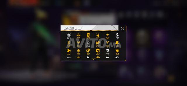 Vente de comptes Free Fire - 2