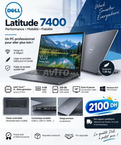 ديل لاتيود 7400 – i5 الجيل الثامن | 8 جيجا رام | 256 جيجا اس اس دي