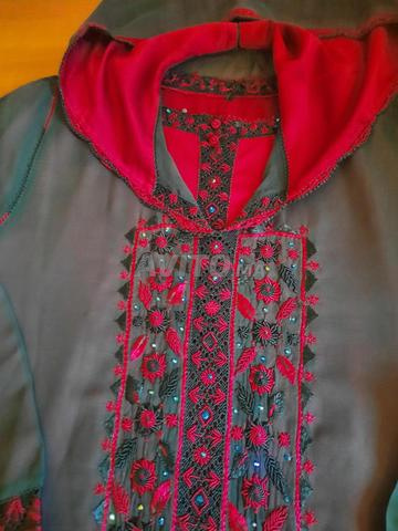 Djellaba et chemise faites à la main (Randa) - 2
