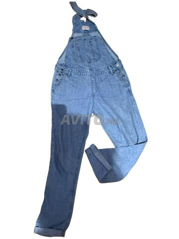 Salopette en jean élégante et moderne oversize - 2