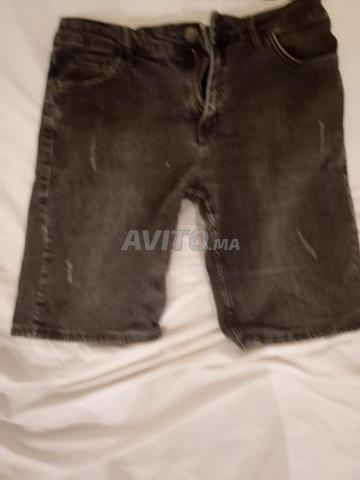 2 shorts stylés bleu et gris - 2