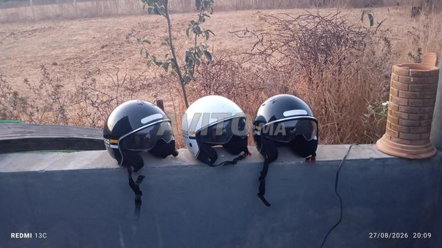 Casque moto jet