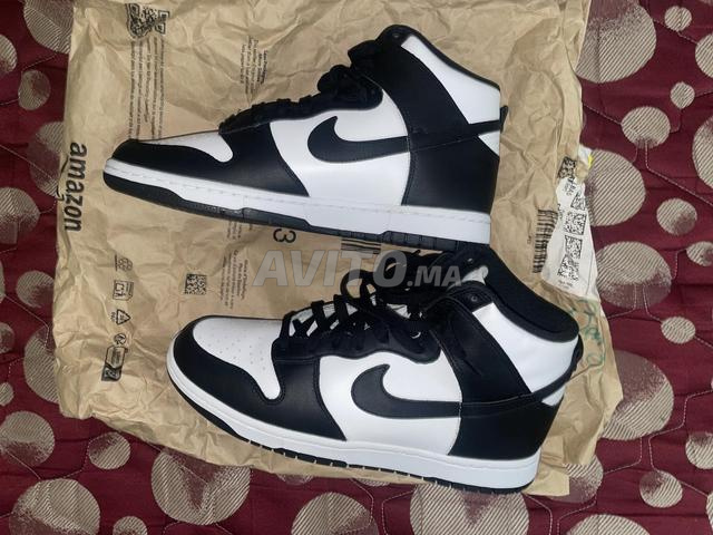Nike Dunk High neuves noir blanc original 🇫🇷 - 2