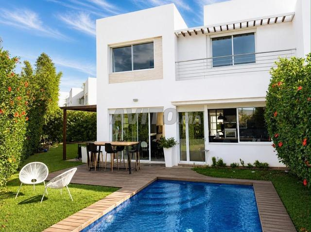 Villa Jumelée Piscine Dar Bouazza 402m2 