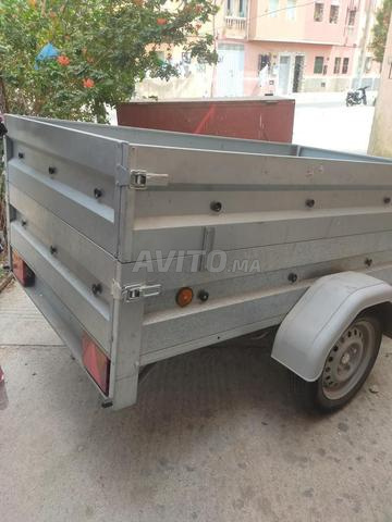 مقطورة مزدوجة ذات غطاء جانبي - 2