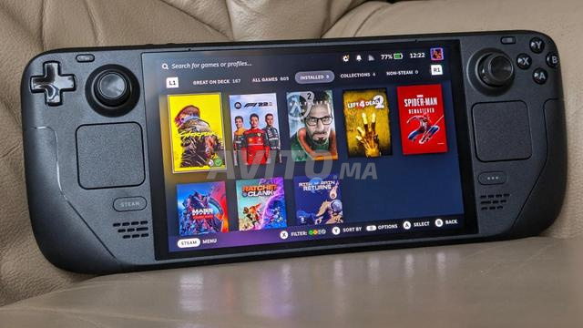 ستيم ديك OLED كامل مع كل الملحقات