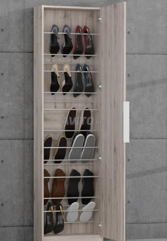 Meuble À Chaussures Calma 1 Porte - Oak KITEA - 2