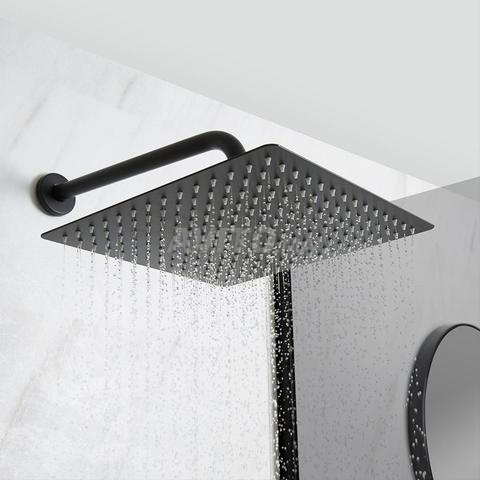 Pommeau de douche carré slim inox 30cm ZENITH Chrome - 2