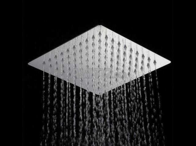 Pomme Douche Inox Slim Carrée 30cm ZENITH Chrome - 2