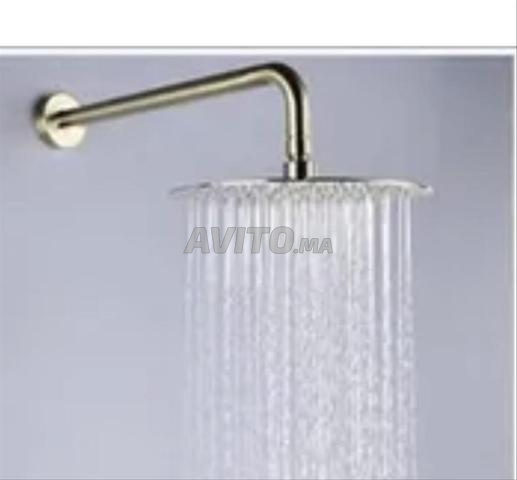 Pomme Douche Inox Slim Ronde 40cm Gold ZÉNITH