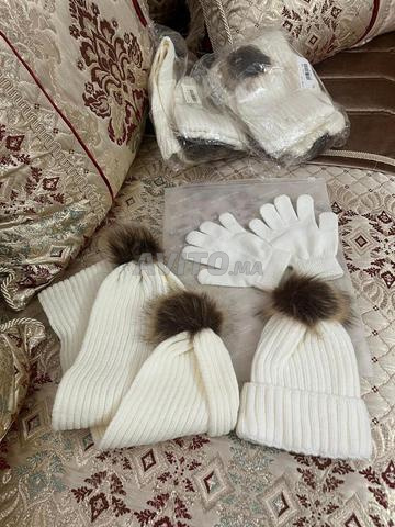 🧸 قبعة للأطفال والرضع ❄️🧣 - 2
