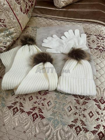 🧸 قبعة للأطفال والرضع ❄️🧣