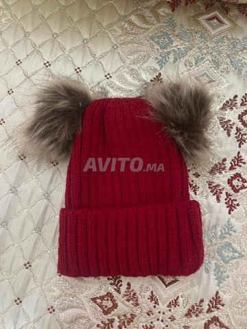 🧸 قبعة للأطفال والرضع ❄️🧣 - 2