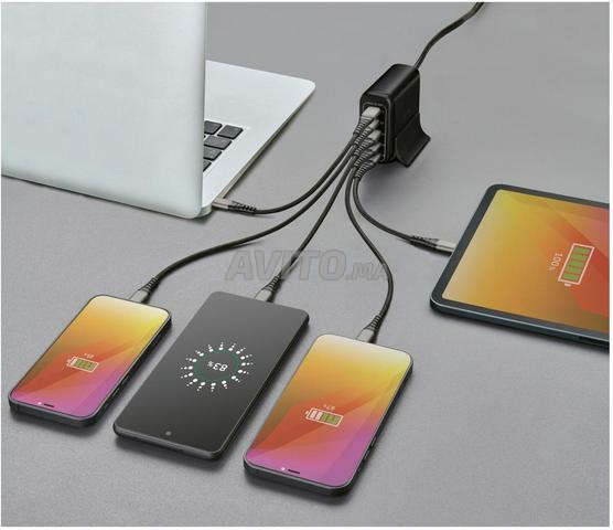 محطة شحن ترونيك 2C 3USB جديدة مستوردة - 2
