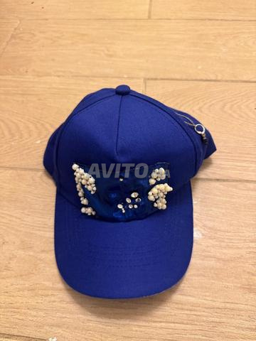 Casquette Unisexe Bleue avec motifs - 2