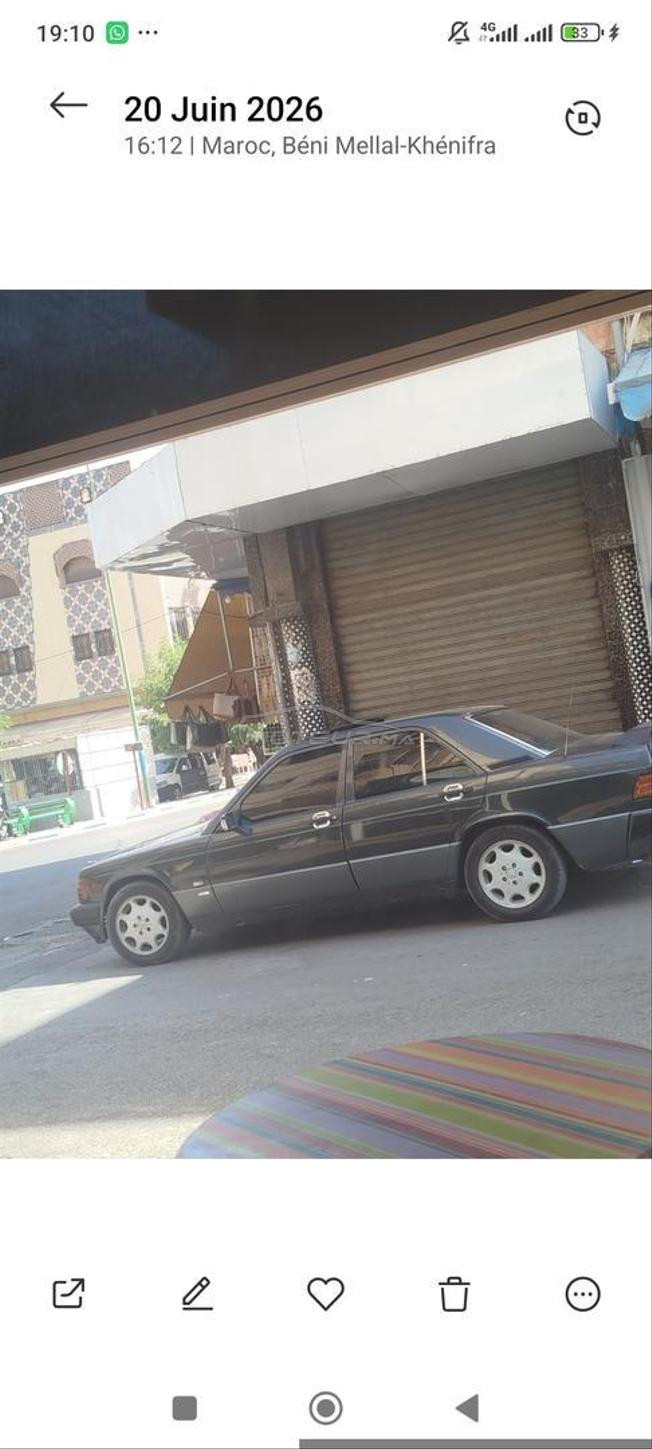 مرسيدس 190 موظيل 92 دونة 2008   