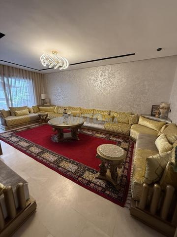 Salon marocain avec tapis fait main (rebâti) - 2
