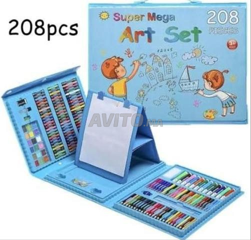 Super Mega ART SET Enfants 208 pièces - 2