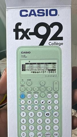 كاسيو fx-92 Collège — جديدة