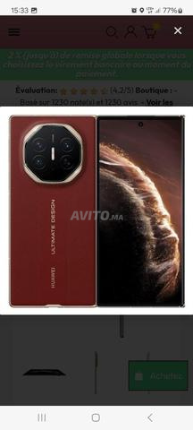 Huawei mate XTS design ultimate 16Go 256 Go rouge - 2