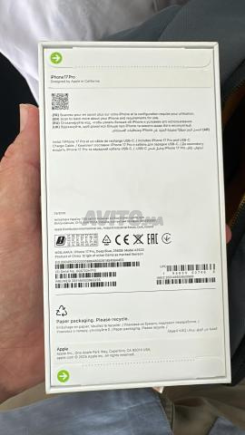 iPhone 17 PRO 256 non ouvert garantie 2 ans - 2