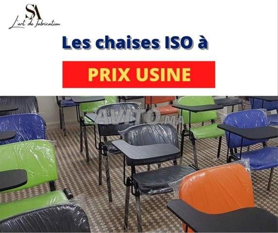 Fabrication de chaises scolaires avec tablette - 2