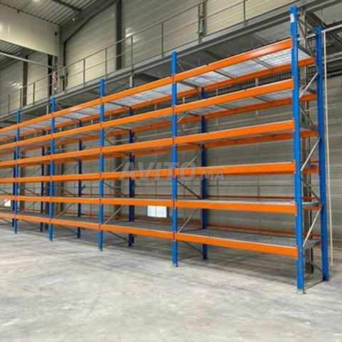 *** Rayonnage de stockage poids lourd et mi lourd - 2