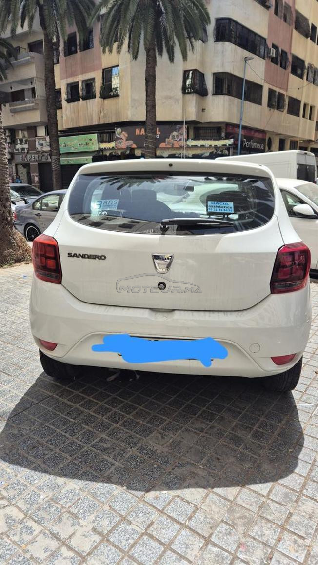 Dacia Sandero Essence Manuelle 2018 à Marrakech