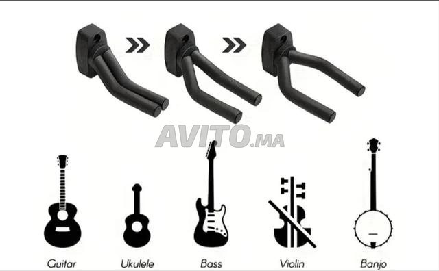 Support Pour Guitare Bass Violon Banjo..... - 2