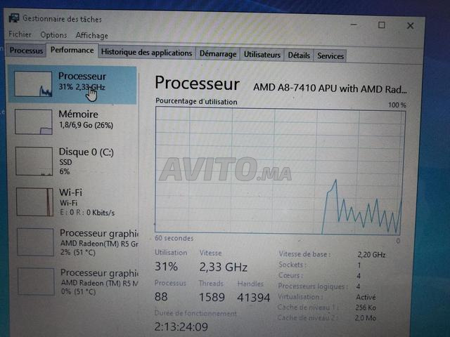PC HP avec SSD 250 Go et disque dur externe 1 To et ... - 2