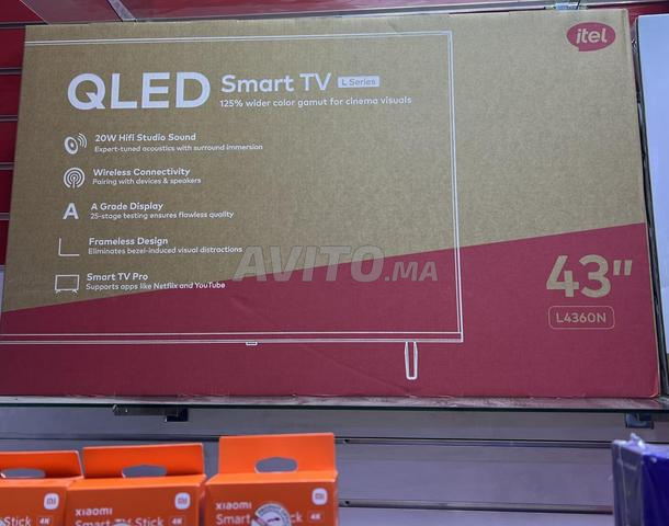 TV 43 pouces Itel Qled Smart TV Android 14 - 2