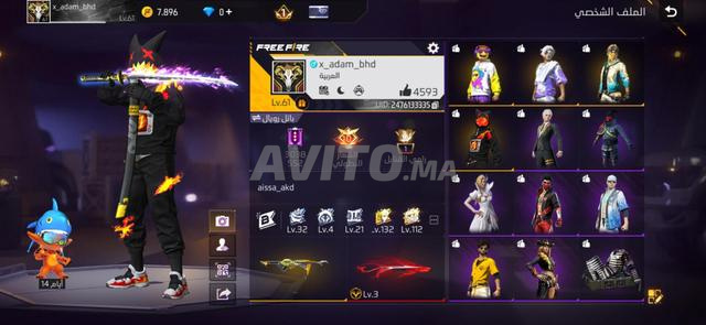 Compte Free Fire - 2