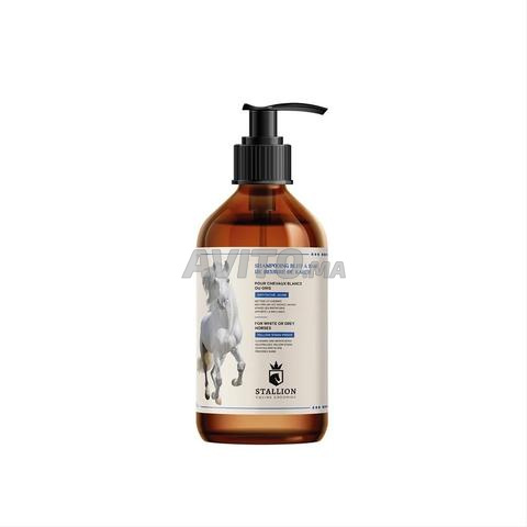 Shampoing Bleu Déjaunisseur Cheval Blanc 1L