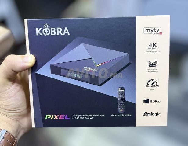 تلفزيون بوكس كوبرا بيكسل جوجل تي في 4K 4 رام 32 جيجا