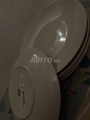 Ensemble de 6 grandes assiettes de IKEA Tétouan - 2