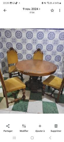 Salle à manger et table basse en bois - 2