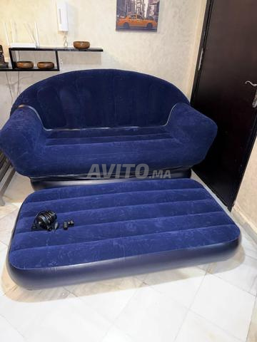 Canapé gonflable convertible en lit