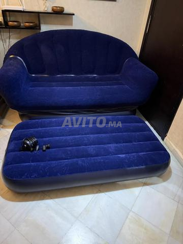 Canapé gonflable convertible en lit - 2