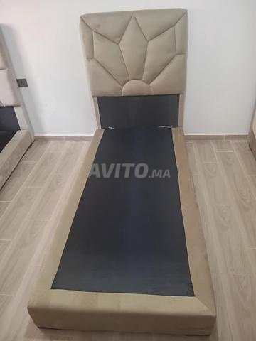 Nouveau lit "Katry Tabissri" une place avec matelas neuf une place