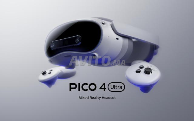 نظارة Pico 4 Ultra بذاكرة وصول عشوائي 12 جيجا وذاكرة تخزين 256 جيجا