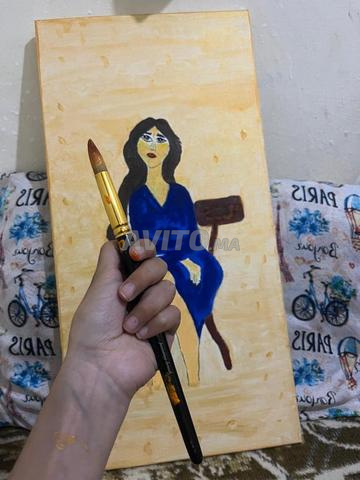 Grande peinture à l'huile - 2